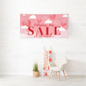 Hearts en Valentijnsdag winkel Verkoop banner van (Insitu)