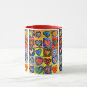 "Hearts Galore !" Beverage Mug (Centre)