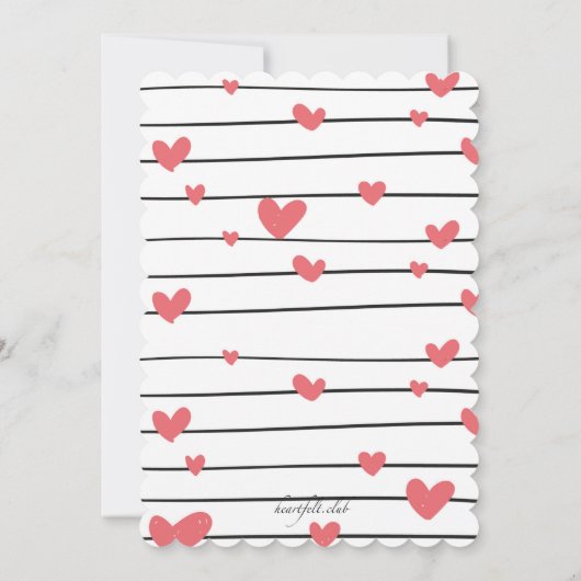 Hearts Galore Invitation (Dos)