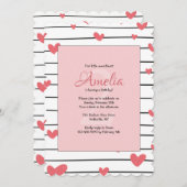 Hearts Galore Invitation (Devant / Derrière)