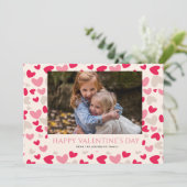 Hearts Galore Saint Valentin Carte photo (Debout devant)