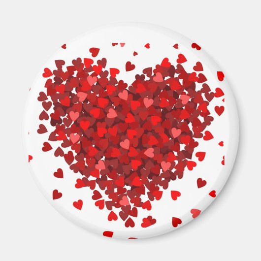 **HEARTS GALOUR HEART MAGNET** MAGNET MAGNEET (Voorkant)