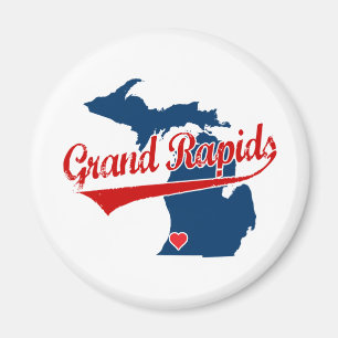 Hearts Grand Rapids Michigan Magneet