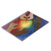 Hearts & Hands Love Diversity Art Carnet Journal (Côté gauche)