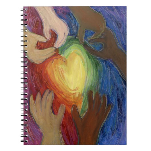 Hearts & Hands Love Diversity Art Carnet Journal (Devant)