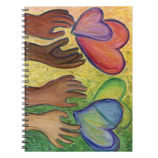 Hearts & Hands Love Diversity Art Carnet Journal (Devant)