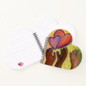 Hearts & Hands Love Diversity Carnet ou Journal (Intérieur)