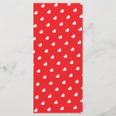 Hearts Happy Valentine's Day Modern Love Pattern Programma (Achterkant)