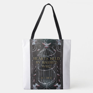 Hearts Held door Barbed Wire Tas