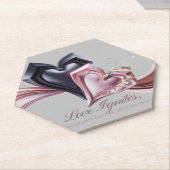 Hearts in Sync Onderzetter (Schuin)