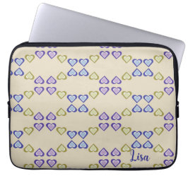 Hearts Laptop Sleeve