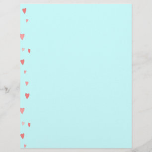 Hearts Letterhead