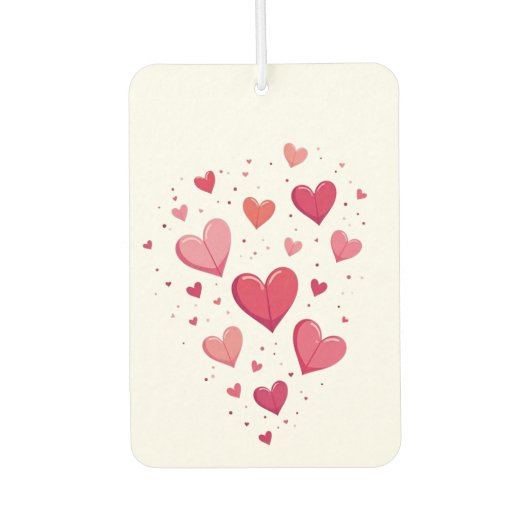 Hearts & Love Car Accessoires Luchtverfrisser (Voorkant)