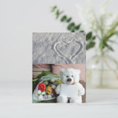 Hearts Love Date personaliseren Destiny's Destiny Briefkaart (Staand voorkant)