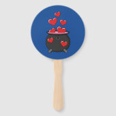 Hearts Love Potion Handwaaier (Achterkant)