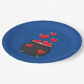 Hearts Love Potion Papieren Bordje (Gekanteld)