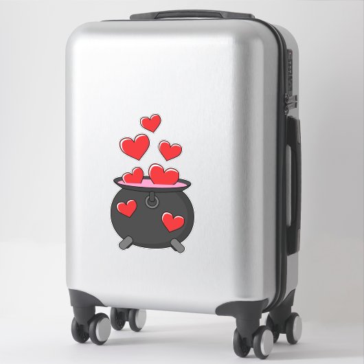 Hearts Love Potion Sticker (Koffer)