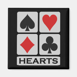 Hearts magnet magneet