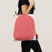 Hearts Mandala Design Canvas tas (Dichtbij)