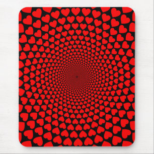 Hearts Mandala Design Muismat