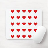 Hearts Mouse Pads & Desk Mats Muismat (Met muis)