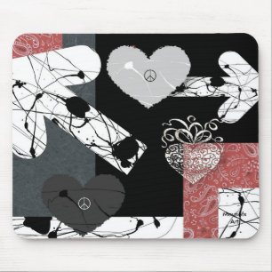 Hearts Mousepad Muismat