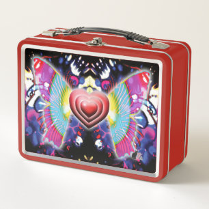 Hearts of Glys Metal Lunchbox