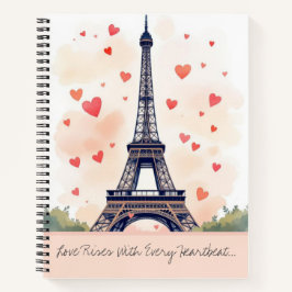 Hearts Over Paris Notitieboek
