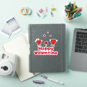 Hearts paar sticker (iPad Cover)
