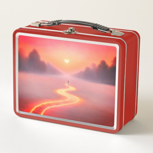 Heart's Path Lunch Box: Laat je innerlijke licht l (Voorkant)