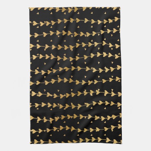 Hearts Patroon 14 Theedoek (Verticaal)