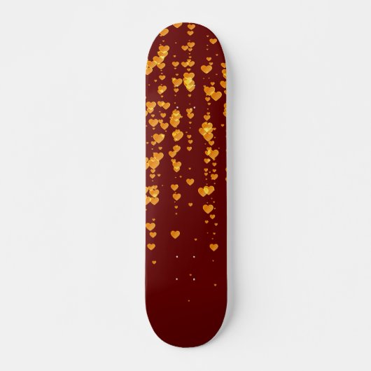 Hearts Patroon 25 Skateboard (Voorkant)