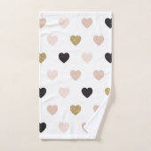 Hearts Patroon 31 Bad Handdoek (Handdoek)