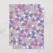 Hearts Patroon 31 Briefkaart (Voorkant / Achterkant)