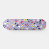 Hearts Patroon 31 Skateboard (Horizontaal)