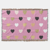 Hearts Patroon 32 Deken (Voorkant)