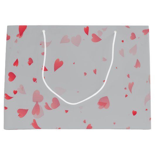 Hearts Patroon 37 Groot Cadeauzakje (Voorkant)