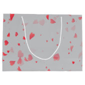 Hearts Patroon 37 Groot Cadeauzakje (Achterkant)