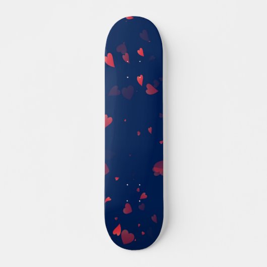 Hearts Patroon 40 Skateboard (Voorkant)