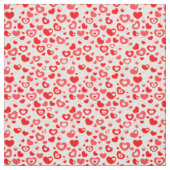 Hearts Patroon Stof (Swatch)