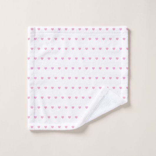 Hearts Pattern (Gant de toilette)