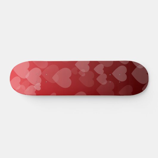 Hearts Pattern 19 Skateboard (Horizontaal)