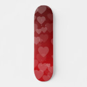 Hearts Pattern 19 Skateboard (Voorkant)