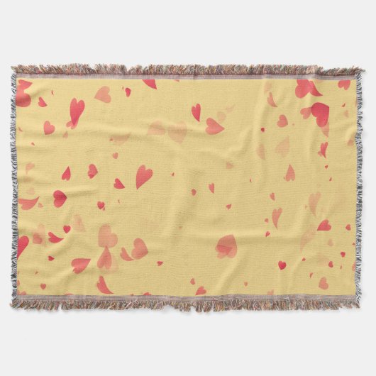 Hearts Pattern 38 Deken (Voorkant)