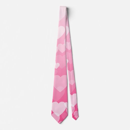 Hearts Pattern 73.2 Stropdas (Voorkant)