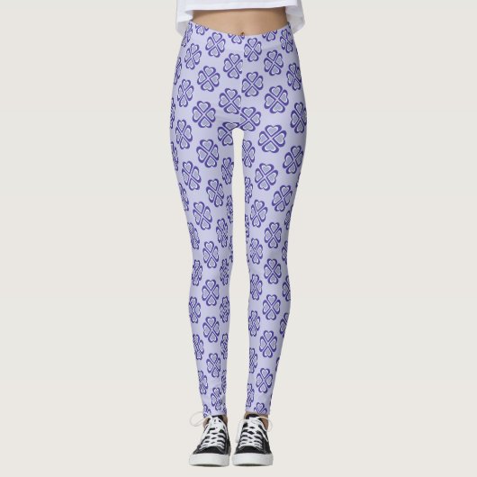 Hearts pattern leggings (Voorkant)