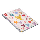 Hearts Pattern | Notitieboek Journal (Rechterzijde)