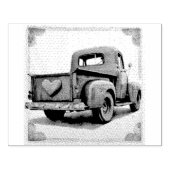  Hearts:  pick-up Valentijn Hearts Rubberstempel (Afrduk)