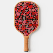 Hearts Pickleball Paddle (Achterkant)