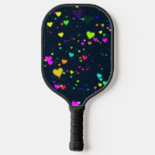 Hearts Pickleball Paddle (Achterkant)